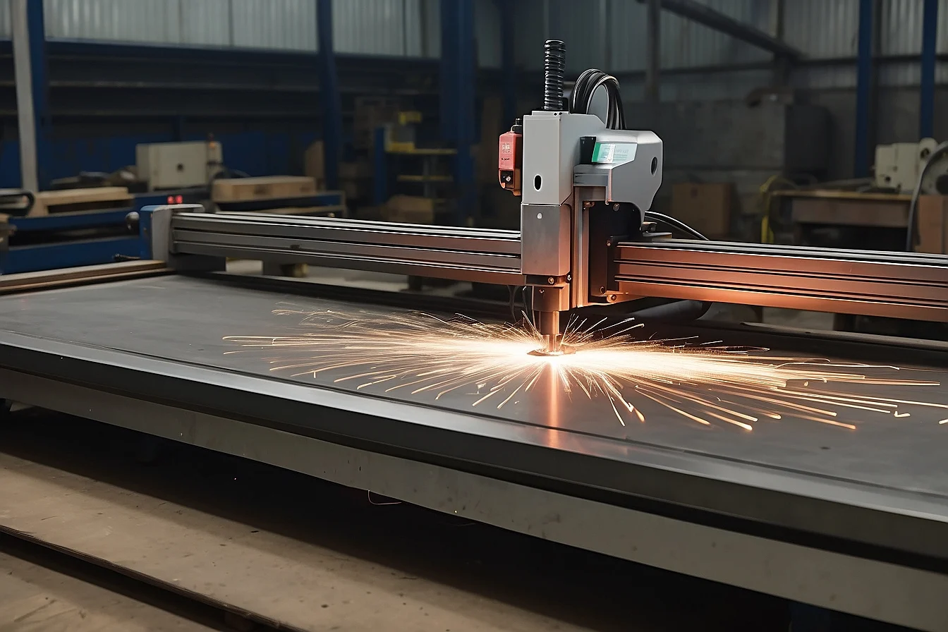 Corte CNC en proceso