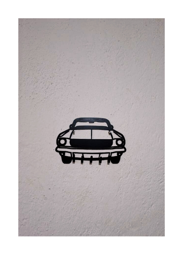 Porta llaves metálico