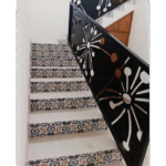 Barandal con celosía