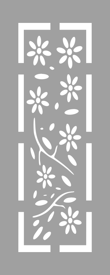 Celosía FLORAL