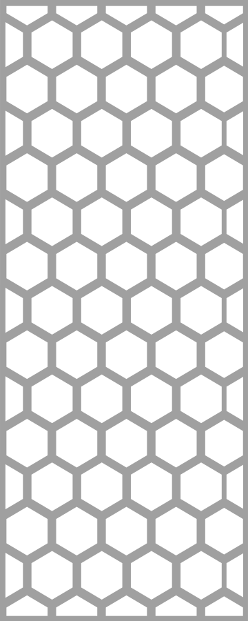 Celosía HEXÁGONOS