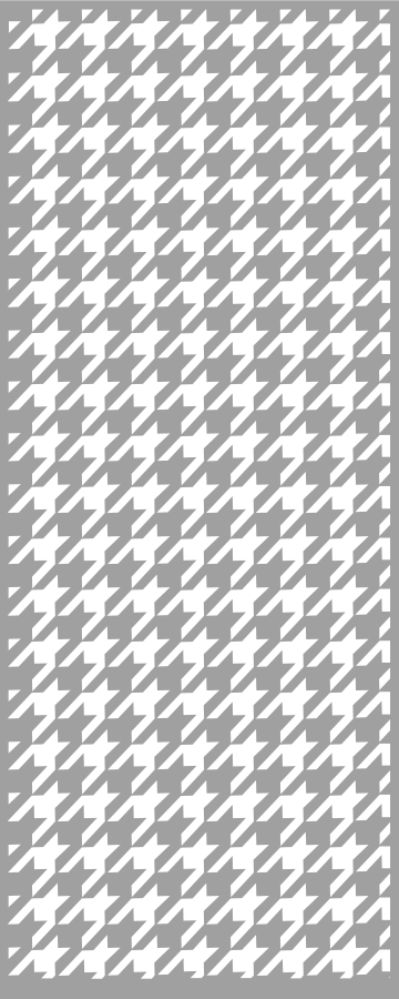 Celosía HOUNDSTOOTH