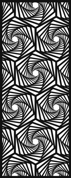 Celosía Arquimides · Panel Metálico Decorativo de Corte Láser CNC en Acero Calibre 14, a la Medida para Fachada, Jardín y Barandal