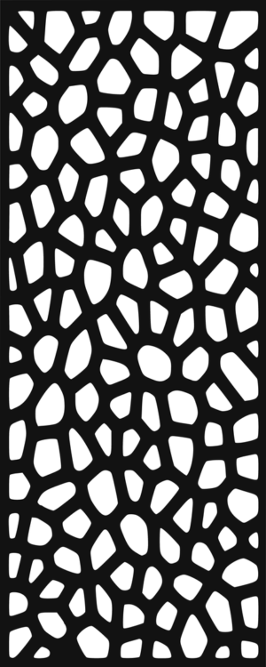 Celosía Erosion · Panel Metálico Decorativo de Corte Láser CNC en Acero Calibre 14, a la Medida para Fachada, Jardín y Barandal