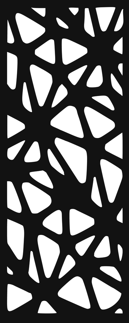Celosía Hilos Redondos · Panel Metálico Decorativo de Corte Láser CNC en Acero Calibre 14, a la Medida para Fachada, Jardín y Barandal