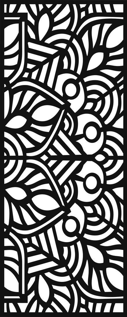 Celosía Mandala2 · Panel Metálico Decorativo de Corte Láser CNC en Acero Calibre 14, a la Medida para Fachada, Jardín y Barandal