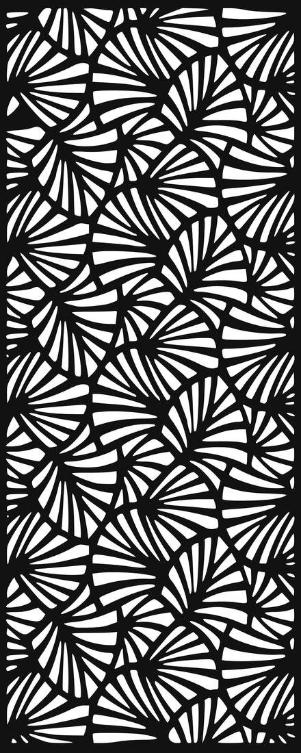 Celosía Organico · Panel Metálico Decorativo de Corte Láser CNC en Acero Calibre 14, a la Medida para Fachada, Jardín y Barandal