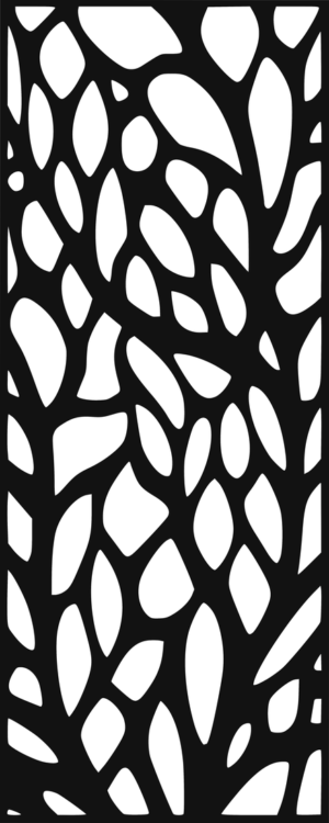 Celosía Ramificacion · Panel Metálico Decorativo de Corte Láser CNC en Acero Calibre 14, a la Medida para Fachada, Jardín y Barandal