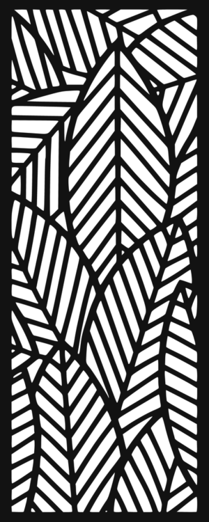 Celosía Selva · Panel Metálico Decorativo de Corte Láser CNC en Acero Calibre 14, a la Medida para Fachada, Jardín y Barandal
