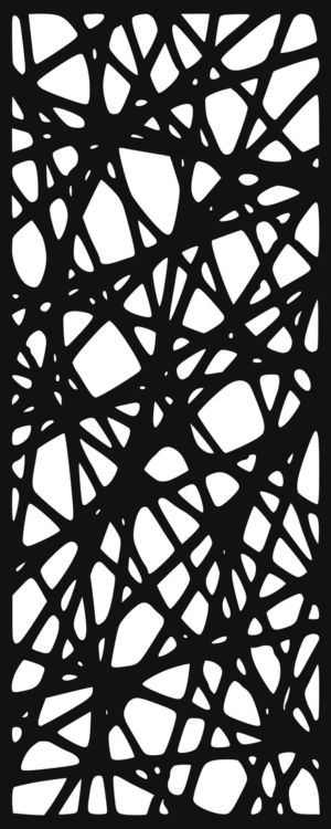Celosía Telaraña · Panel Metálico Decorativo de Corte Láser CNC en Acero Calibre 14, a la Medida para Fachada, Jardín y Barandal