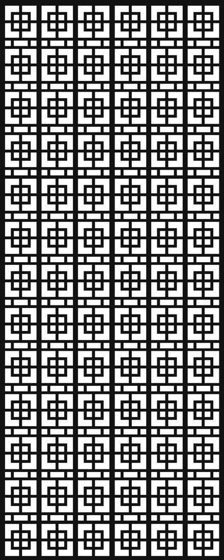 Celosía Teselado · Panel Metálico Decorativo de Corte Láser CNC en Acero Calibre 14, a la Medida para Fachada, Jardín y Barandal