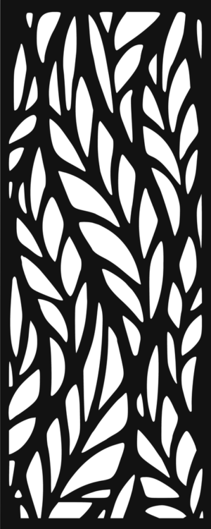 Celosía Trigo1 · Panel Metálico Decorativo de Corte Láser CNC en Acero Calibre 14, a la Medida para Fachada, Jardín y Barandal
