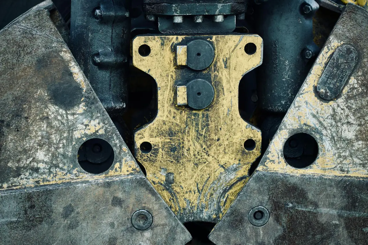 Textura de acero al carbón, material para celosías metálicas