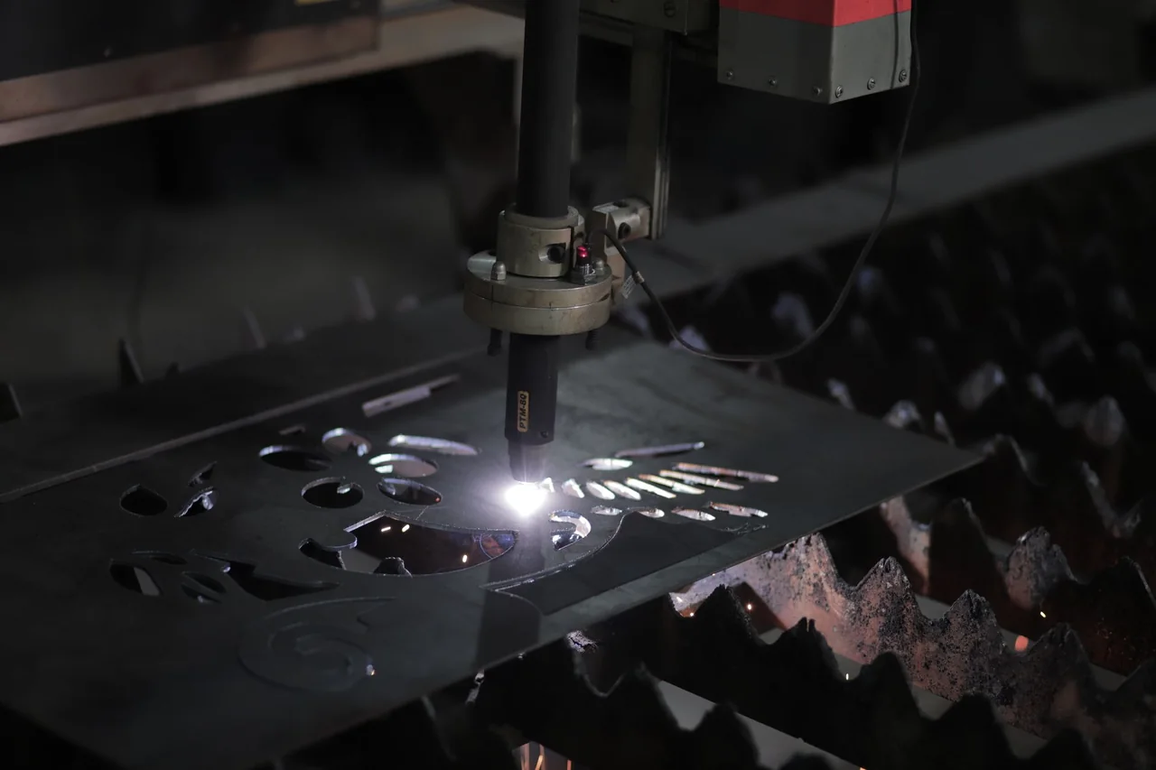 Corte láser de metal de alta precisión