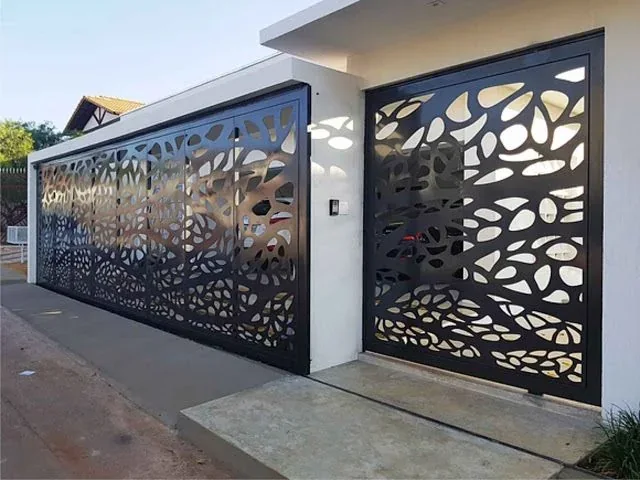 Guía: Portón de celosía